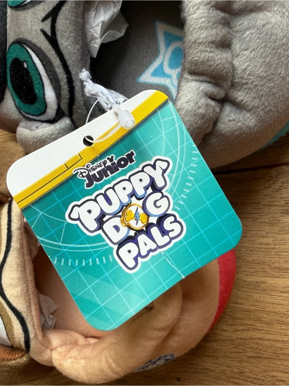 Disney Puppy Dog Pals Slippers for Baby/Toddler Size 5/6 Bingo & Rolly